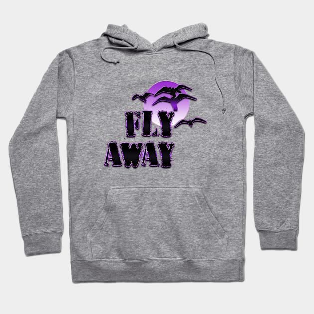 Fly away IV Hoodie by Sinmara